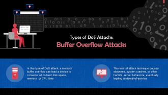 DoS and DDoS Attacks In Cyber Security Training Ppt Images Content Ready