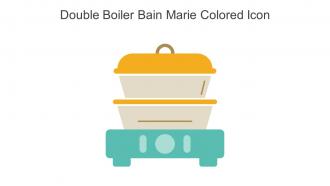 Double Boiler Bain Marie Colored Icon In Powerpoint Pptx Png And Editable Eps Format