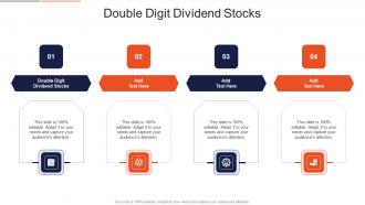 Double Digit Dividend Stocks In Powerpoint And Google Slides Cpb