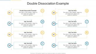 Double Dissociation Example In Powerpoint And Google Slides Cpb