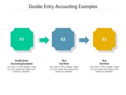 Double entry accounting examples ppt powerpoint presentation file graphic images cpb