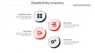 Double Entry Inventory Ppt Powerpoint Presentation Portfolio Icons Cpb