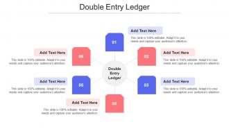 Double Entry Ledger Ppt Powerpoint Presentation Gallery File Formats Cpb