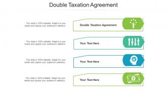 Double Taxation Agreement Ppt Powerpoint Presentation Icon Show Cpb