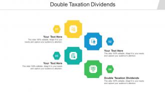 Double taxation dividends ppt powerpoint presentation portfolio graphics example cpb