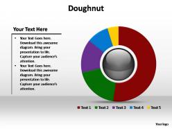 Doughnut editable powerpoint templates