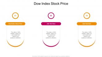 Dow Index Stock Price In Powerpoint And Google Slides Cpb