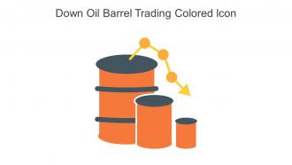 Down Oil Barrel Trading Colored Icon In Powerpoint Pptx Png And Editable Eps Format