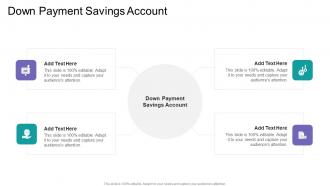Down Payment Savings Account In Powerpoint And Google Slides Cpb