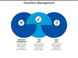 Downline management ppt powerpoint presentation gallery visual aids cpb