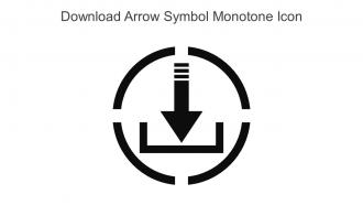 Download Arrow Symbol Monotone Icon In Powerpoint Pptx Png And Editable Eps Format