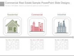 Download commercial real estate sample powerpoint slide designs