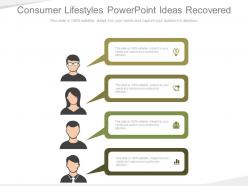 Download consumer lifestyles powerpoint ideas recovered