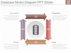 Download database model diagram ppt slides