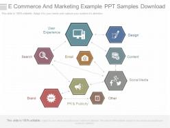 Download e commerce and marketing example ppt samples download