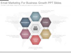 Download e mail marketing for business growth ppt slides