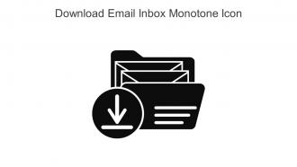 Download Email Inbox Monotone Icon In Powerpoint Pptx Png And Editable Eps Format