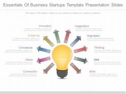Download essentials of business startups template presentation slides