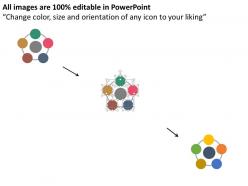 45963303 style circular loop 5 piece powerpoint presentation diagram infographic slide
