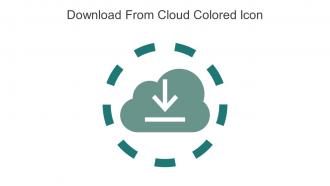 Download From Cloud Colored Icon In Powerpoint Pptx Png And Editable Eps Format