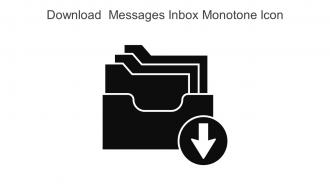 Download Messages Inbox Monotone Icon In Powerpoint Pptx Png And Editable Eps Format
