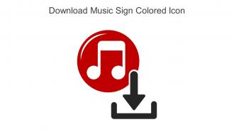 Download Music Sign Colored Icon In Powerpoint Pptx Png And Editable Eps Format