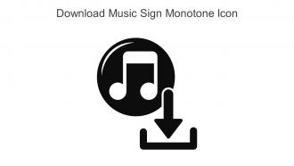 Download Music Sign Monotone Icon In Powerpoint Pptx Png And Editable Eps Format