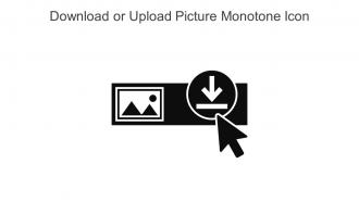 Download Or Upload Picture Monotone Icon In Powerpoint Pptx Png And Editable Eps Format
