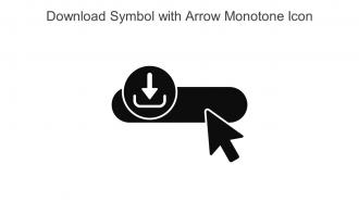 Download Symbol With Arrow Monotone Icon In Powerpoint Pptx Png And Editable Eps Format