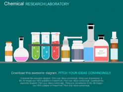Download test tubes chemical chemistry lab flat powerpoint design