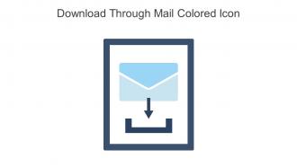 Download Through Mail Colored Icon In Powerpoint Pptx Png And Editable Eps Format