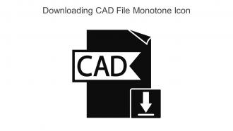 Downloading CAD File Monotone Icon In Powerpoint Pptx Png And Editable Eps Format