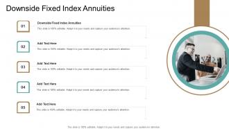 Downside Fixed Index Annuities In Powerpoint And Google Slides Cpb