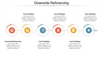 Downside refinancing ppt powerpoint presentation portfolio file formats cpb