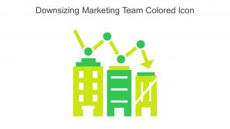 Downsizing Marketing Team Colored Icon In Powerpoint Pptx Png And Editable Eps Format