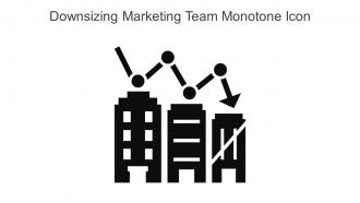 Downsizing Marketing Team Monotone Icon In Powerpoint Pptx Png And Editable Eps Format