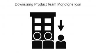 Downsizing Product Team Monotone Icon In Powerpoint Pptx Png And Editable Eps Format