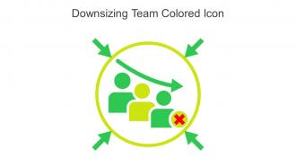 Downsizing Team Colored Icon In Powerpoint Pptx Png And Editable Eps Format