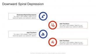 Downward Spiral Depression In Powerpoint And Google Slides Cpb