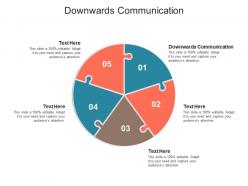 Downwards communication ppt powerpoint presentation file graphics template cpb