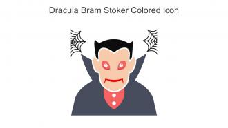 Dracula Bram Stoker Colored Icon In Powerpoint Pptx Png And Editable Eps Format