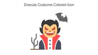 Dracula Costume Colored Icon In Powerpoint Pptx Png And Editable Eps Format