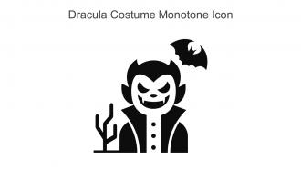 Dracula Costume Monotone Icon In Powerpoint Pptx Png And Editable Eps Format