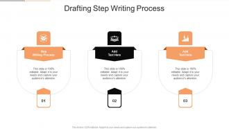 Drafting Step Writing Process In Powerpoint And Google Slides Cpb