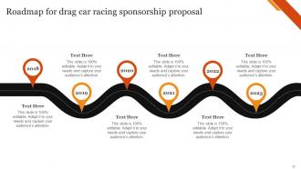 Drag Car Racing Sponsorship Proposal Powerpoint Presentation Slides