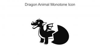 Dragon Animal Monotone Icon In Powerpoint Pptx Png And Editable Eps Format