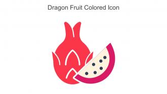 Dragon Fruit Colored Icon In Powerpoint Pptx Png And Editable Eps Format