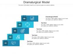 Dramaturgical model ppt powerpoint presentation summary icon cpb