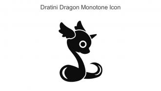 Dratini Dragon Monotone Icon In Powerpoint Pptx Png And Editable Eps Format