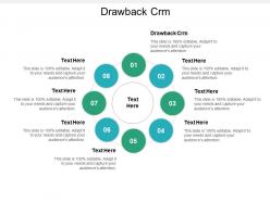 Drawback crm ppt powerpoint presentation pictures background image cpb